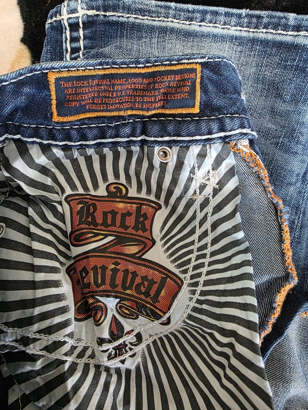 Rock Revival Bermuda Denim Shorts Women's Size 27. - Picture 9 of 16